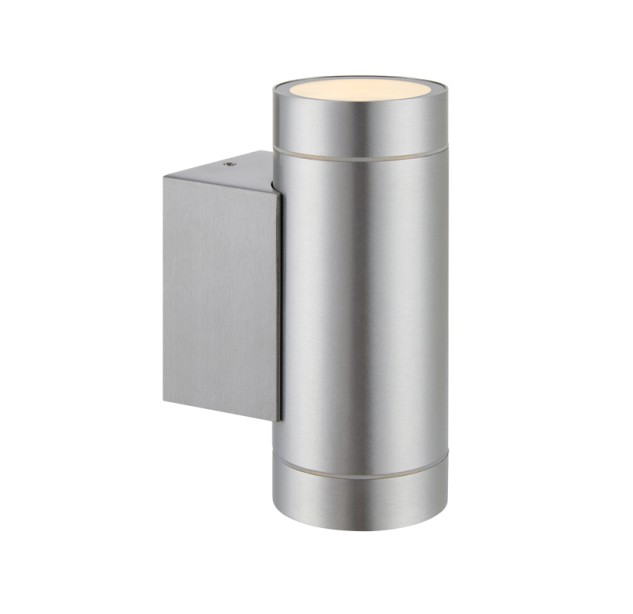 Sieninis lauko šviestuvas PIPE 2 ALIUMINIUM Sieninis lauko šviestuvas PIPE 2 ALIUMINIUM