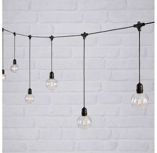 LED lempučių girlianda 3000K 10x2.9W 108021 LED lempučių girlianda 3000K 10x2.9W 108021