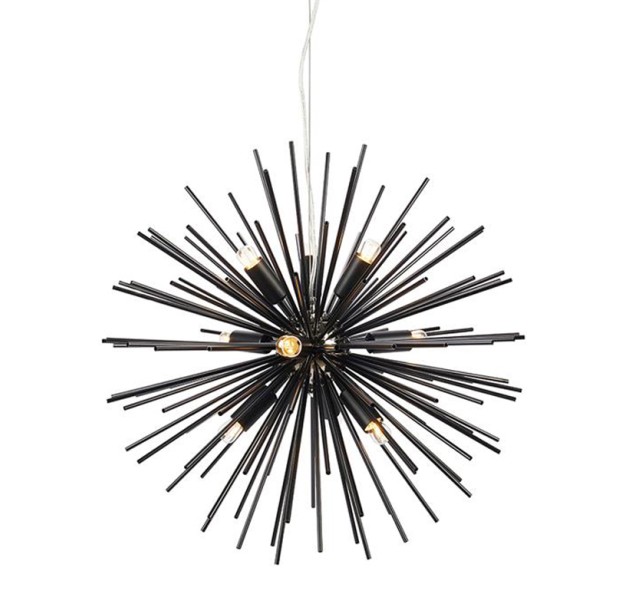 Pakabinamas šviestuvas SOLEIL BLACK 9 Pakabinamas šviestuvas SOLEIL BLACK 9