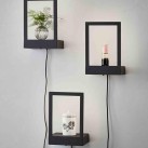 Sieninis šviestuvas PABLO LED Black