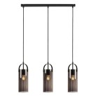 Pakabinamas šviestuvas GLORY 3 Black/ Smoke Pakabinamas šviestuvas GLORY 3 Black/ Smoke