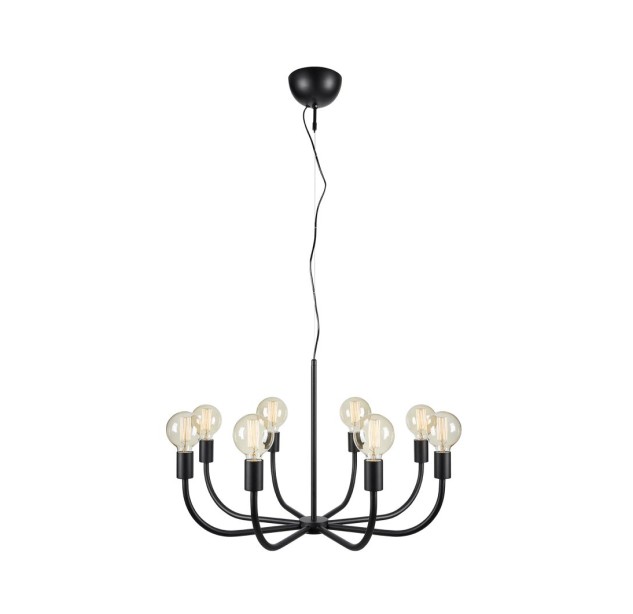 Pakabinamas šviestuvas AMISTOSO 8L Black Pakabinamas šviestuvas AMISTOSO 8L Black