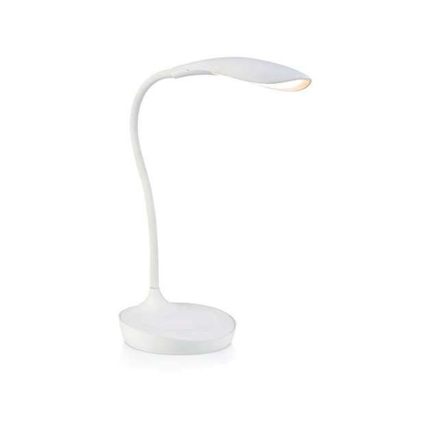Stalinis šviestuvas SWAN USB White Stalinis šviestuvas SWAN USB White