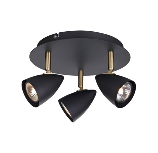 Lubinis šviestuvas CIRO Black/Brass Lubinis šviestuvas CIRO Black/Brass