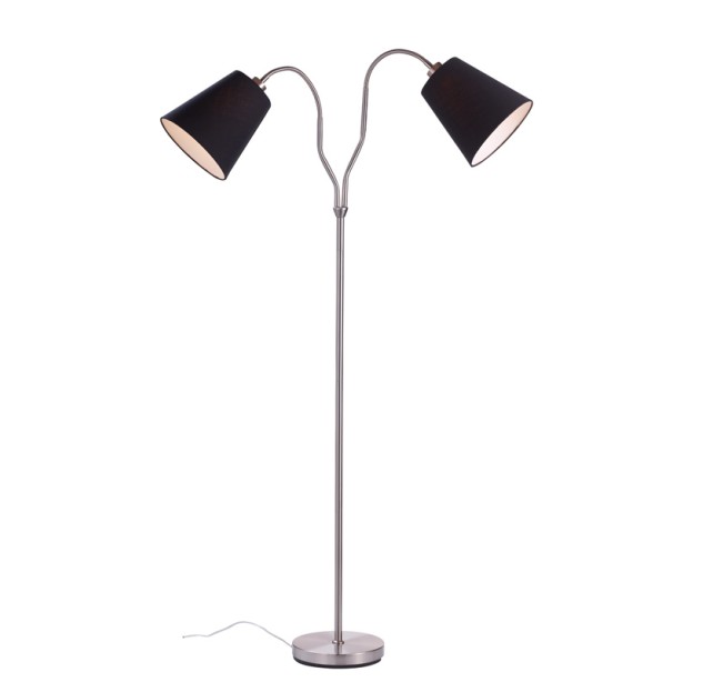 Pastatomas šviestuvas MODENA Steel/Black Pastatomas šviestuvas MODENA Steel/Black