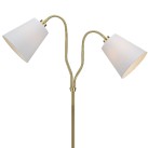 Pastatomas šviestuvas MODENA Brass/White Pastatomas šviestuvas MODENA Brass/White