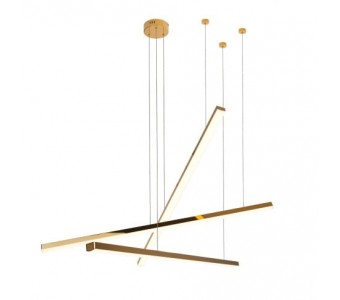 Pakabinamas šviestuvas TRIO 3 GOLD Dimmable