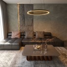 Pakabinamas šviestuvas QLED 3000K-6000K 35W P0557 Pakabinamas šviestuvas QLED 3000K-6000K 35W P0557