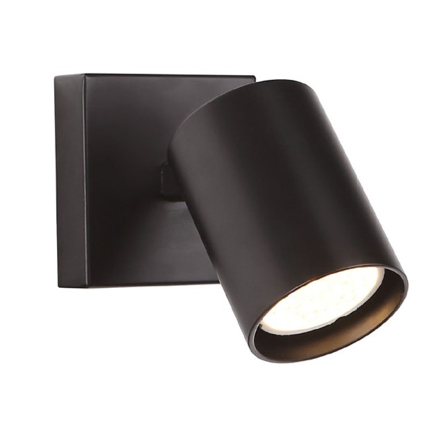 Sieninis šviestuvas TOP black 1 Sieninis šviestuvas TOP black 1