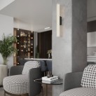 Sieninis šviestuvas FAYETTE 3000K 18W W0367 Sieninis šviestuvas FAYETTE 3000K 18W W0367