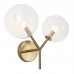 Sieninis  šviestuvas LOLLIPOP BRASS