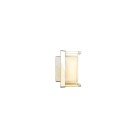 Sieninis / lubinis šviestuvas ICE CUBIC NATURAL BRASS 3405