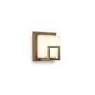 Sieninis / lubinis šviestuvas ICE CUBIC AGED BRASS 3407 Sieninis / lubinis šviestuvas ICE CUBIC AGED BRASS 3407