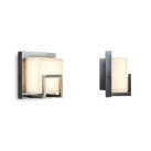 Sieninis / lubinis šviestuvas ICE CUBIC NICKELED BRASS 3407