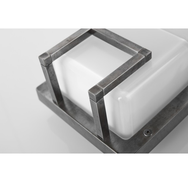 Sieninis / lubinis šviestuvas ICE CUBIC NICKELED BRASS 3407