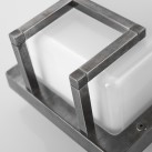 Sieninis / lubinis šviestuvas ICE CUBIC NICKELED BRASS 3407