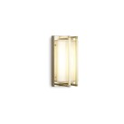 Sieninis / lubinis šviestuvas ICE CUBIC NATURAL BRASS 3413