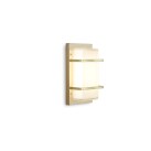 Sieninis / lubinis šviestuvas ICE CUBIC NATURAL BRASS 3415 Sieninis / lubinis šviestuvas ICE CUBIC NATURAL BRASS 3415