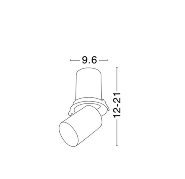 Įleidžiamas šviestuvas JUNO LED 3000K 15W 7770443