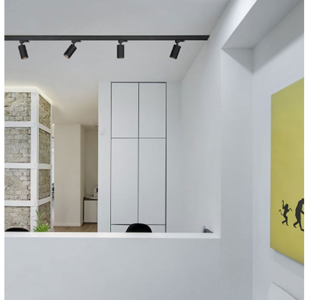 Bėginės apšvietimo sistemos(Trifazės) šviestuvas PARIS LED GU10 10W IP20 9011852
