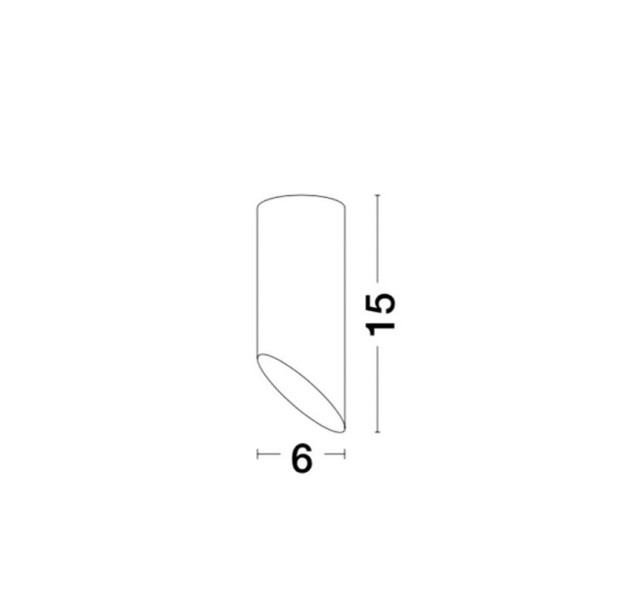 Lubinis šviestuvas OSLO GU10 50W IP20 9184371