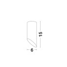 Lubinis šviestuvas OSLO GU10 50W IP20 9184371