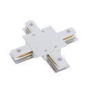 Įleidžiamo bėgelio jungtis PROFILE RECESSED X-CONNECTOR WHITE Įleidžiamo bėgelio jungtis PROFILE RECESSED X-CONNECTOR WHITE