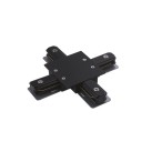 Įleidžiamo bėgelio jungtis PROFILE RECESSED X-CONNECTOR BLACK Įleidžiamo bėgelio jungtis PROFILE RECESSED X-CONNECTOR BLACK
