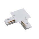 Įleidžiamo bėgelio jungtis PROFILE RECESSED L-CONNECTOR WHITE Įleidžiamo bėgelio jungtis PROFILE RECESSED L-CONNECTOR WHITE