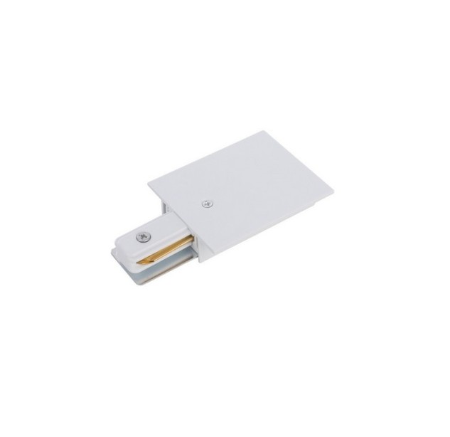 Įleidžiamo bėgelio kraštinė maitinimo jungtis PROFILE RECESSED POWER END CUP WHITE Įleidžiamo bėgelio kraštinė maitinimo jungtis PROFILE RECESSED POWER END CUP WHITE
