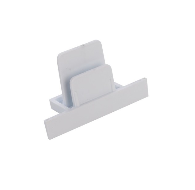 Įleidžiamo bėgelio užbaigimas PROFILE RECESSED DEAD END CAP WHITE Įleidžiamo bėgelio užbaigimas PROFILE RECESSED DEAD END CAP WHITE