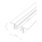 Įleidžiamas bėgelis PROFILE RECESSED TRACK 1m BLACK Įleidžiamas bėgelis PROFILE RECESSED TRACK 1m BLACK