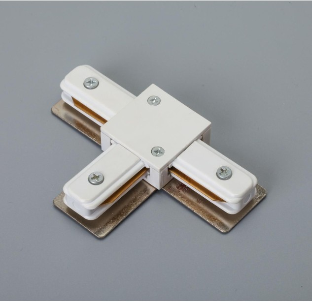 Virštinkinio bėgelio jungtis PROFILE T-CONNECTOR WHITE Virštinkinio bėgelio jungtis PROFILE T-CONNECTOR WHITE