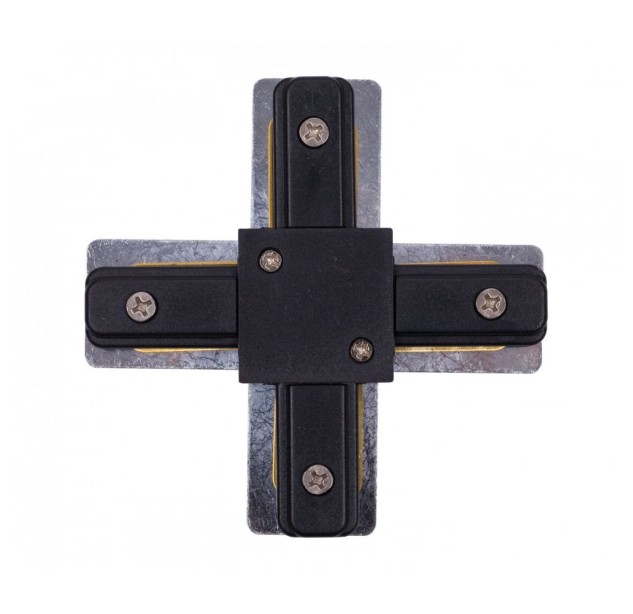 Virštinkinio bėgelio jungtis PROFILE X-CONNECTOR BLACK Virštinkinio bėgelio jungtis PROFILE X-CONNECTOR BLACK