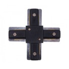 Virštinkinio bėgelio jungtis PROFILE X-CONNECTOR BLACK Virštinkinio bėgelio jungtis PROFILE X-CONNECTOR BLACK