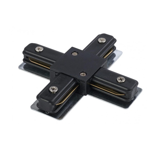 Virštinkinio bėgelio jungtis PROFILE X-CONNECTOR BLACK Virštinkinio bėgelio jungtis PROFILE X-CONNECTOR BLACK