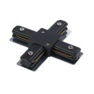 Virštinkinio bėgelio jungtis PROFILE X-CONNECTOR BLACK Virštinkinio bėgelio jungtis PROFILE X-CONNECTOR BLACK