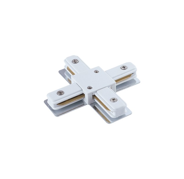 Virštinkinio bėgelio jungtis PROFILE X-CONNECTOR WHITE Virštinkinio bėgelio jungtis PROFILE X-CONNECTOR WHITE