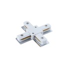 Virštinkinio bėgelio jungtis PROFILE X-CONNECTOR WHITE Virštinkinio bėgelio jungtis PROFILE X-CONNECTOR WHITE