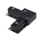 Virštinkinio bėgelio jungtis PROFILE L-CONNECTOR BLACK Virštinkinio bėgelio jungtis PROFILE L-CONNECTOR BLACK