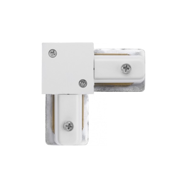 Virštinkinio bėgelio jungtis PROFILE L-CONNECTOR WHITE