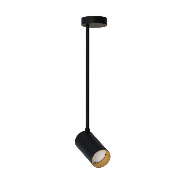 Lubinis šviestuvas MONO LONG M BLACK/GOLD