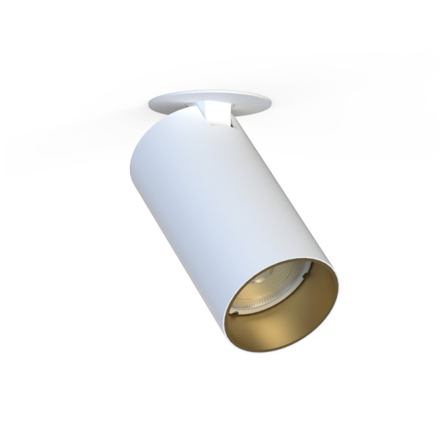 Įleidžiamas šviestuvas MONO SURFACE I WHITE/GOLD