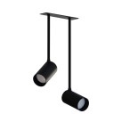 Lubinis šviestuvas MONO LONG II BLACK