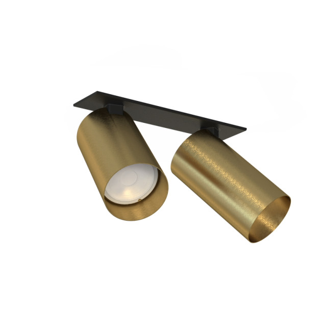 Įleidžiamas šviestuvas MONO SURFACE II SOLID BRASS