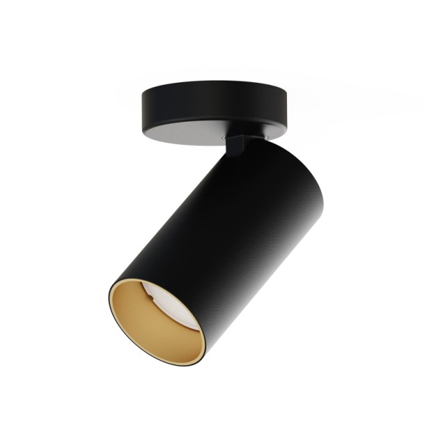 Lubinis šviestuvas MONO I BLACK/GOLD