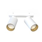 Lubinis šviestuvas MONO II WHITE/GOLD