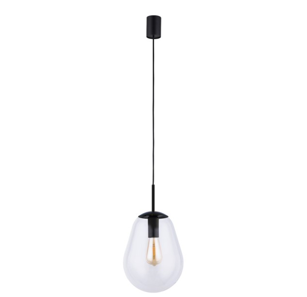 Pakabinamas šviestuvas PEAR BLACK S