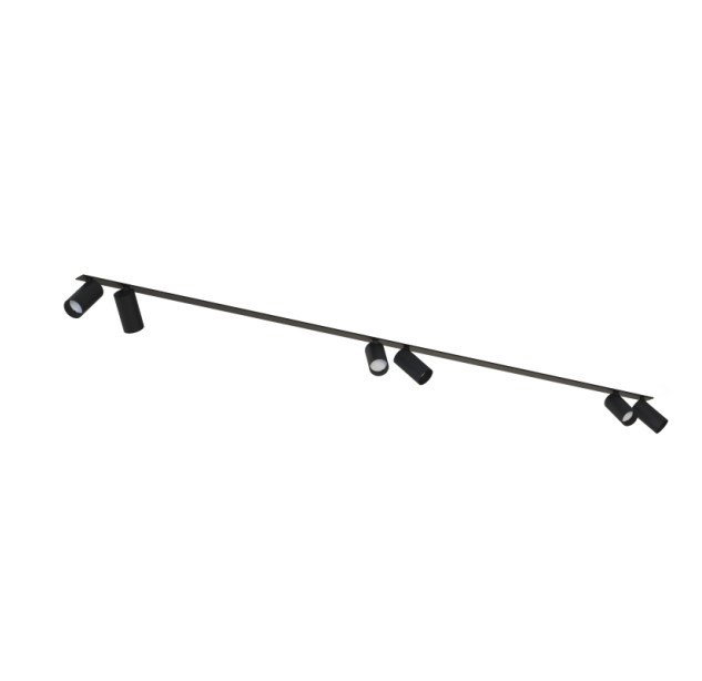 Įleidžiamas šviestuvas MONO SURFACE VI BLACK