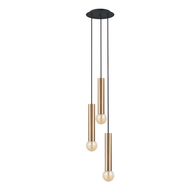 Pakabinamas šviestuvas BATON SOLID BRASS III ZWIS E27 7855